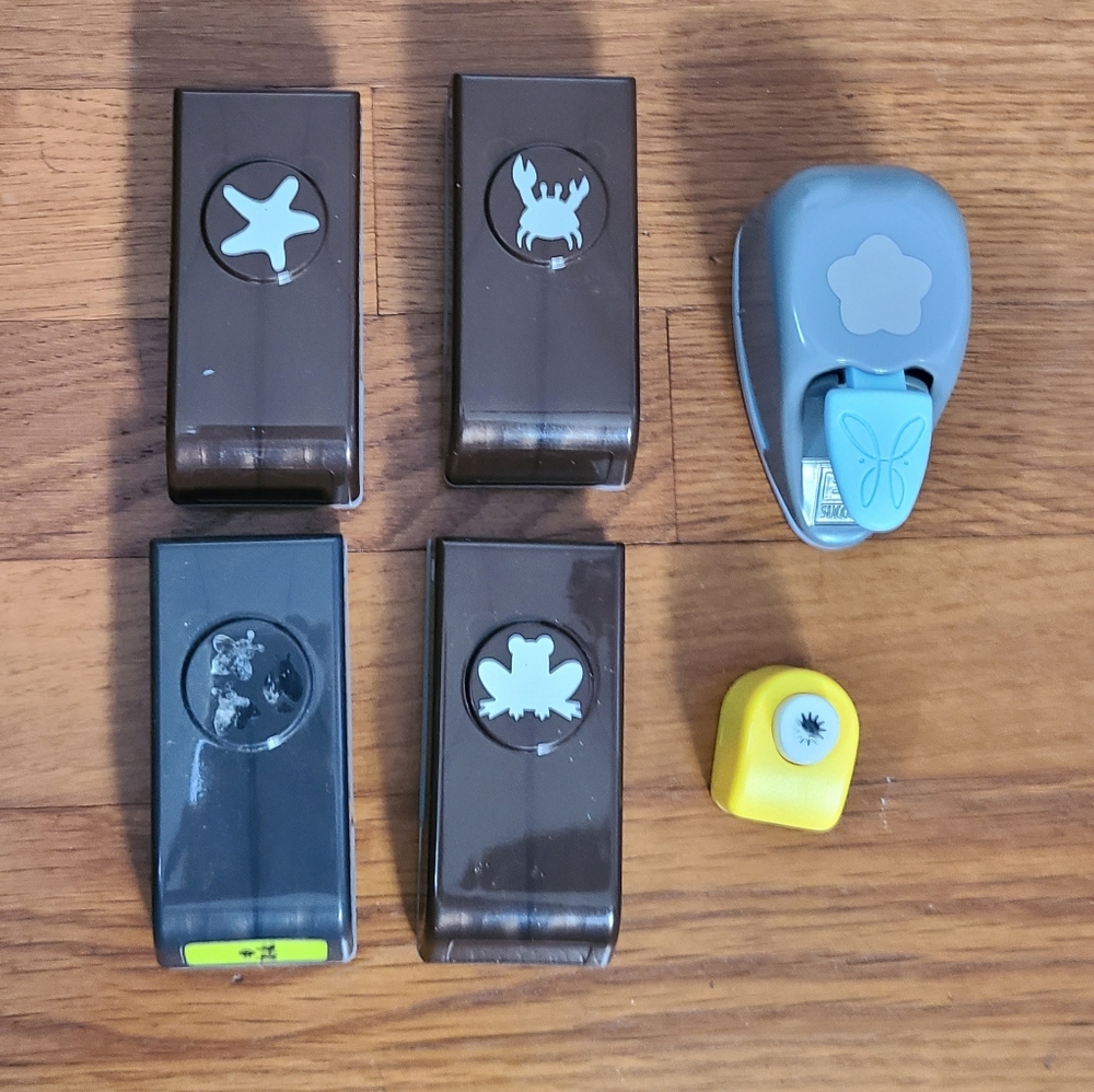 Set of Craft Paper Punches